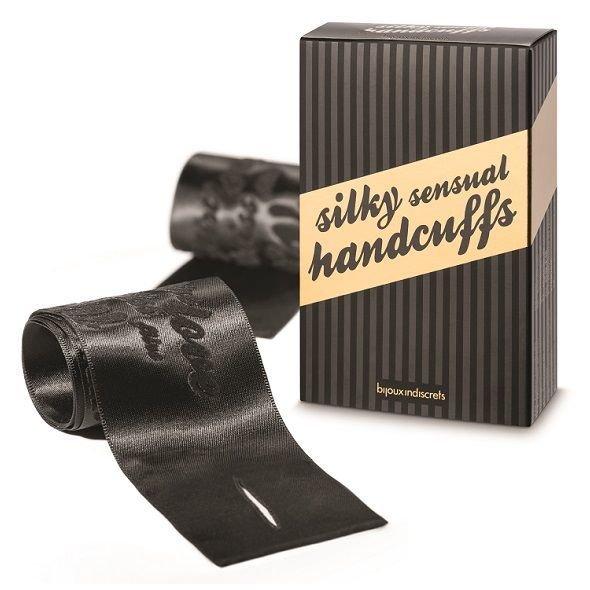 Наручники-стрічка Bijoux Indiscrets - Silky Sensual Handcuffs SO2328-SO-T фото