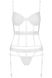 Корсет Passion Kyouka corset Белый 2XL/3XL 100976 фото 2