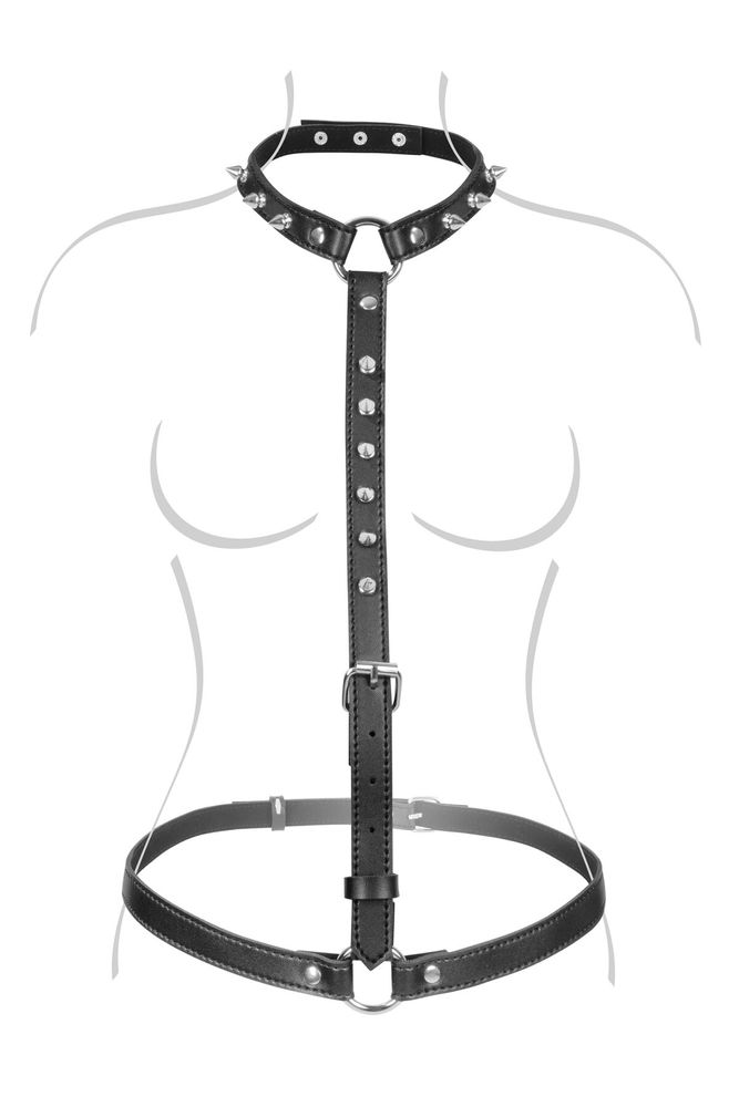 Портупея на тіло Fetish Tentation Sexy Adjustable Harness SO4666-SO-T фото