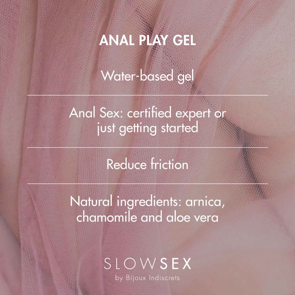 Анальный гель-смазка Bijoux Indiscrets Slow Sex Anal play gel SO5900 фото