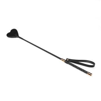 Ляскалка Liebe Seele Black Organosilicon Riding Crop Чорний One Size SO9490 фото