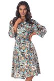 Халат коротенький Anais Lazulie long robe Мікс 2XL/3XL 102290 фото