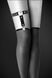 Гартер на ногу Bijoux Pour Toi - WITH HEART сексуальна підв'язка з сердечком, екошкіра SO2222-SO-T фото 2