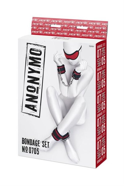 Набор БДСМ - Anonymo bandage set 661100310705-SL-T фото
