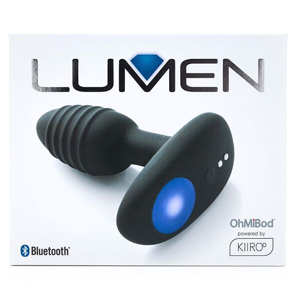 Інтерактивна анальна пробка OhMiBod Lumen powered by KIIROO SO5224 фото