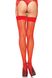 Чулки под пояс со швом сзади Leg Avenue Sheer backseam stockings SO7978 фото