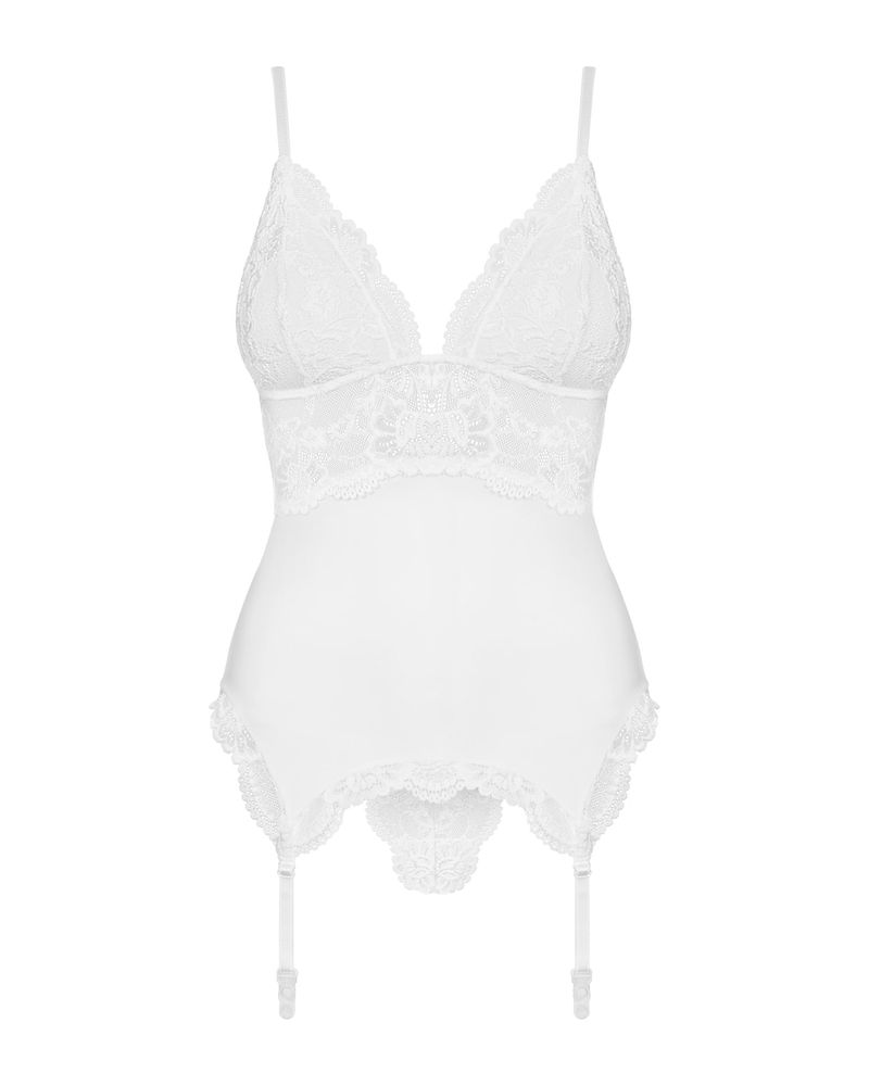 Корсет із трусиками Obsessive 810-COR corset 70411 фото