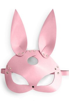 Шкіряна маска Зайчики Art of Sex Bunny mask One Size Рожева SO9647 фото