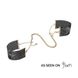 Наручники металлические, стильные браслеты Bijoux Indiscrets Desir Metallique Handcuffs SO5920-SO-T фото