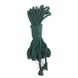 Хлопковая веревка BDSM 8 метров, 6 мм, Зелёный